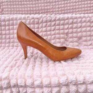 CC Corso Como Linnden Women’s Cognac Leather Pumps Women’s Size US 6 – heels